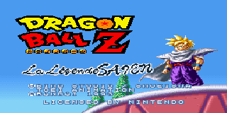 Screenshot Thumbnail / Media File 1 for Dragon Ball Z - La Legende Saien (France) [En by Ginew v20010305] (~Dragon Ball Z - Super Butouden 2) (Incomplete)